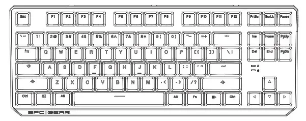 SPC GEAR GK630K Mechanical Gaming Keyboard - fig 13