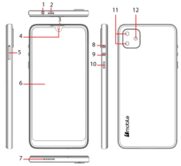 bmobile Series B Android 12 Smartphone -