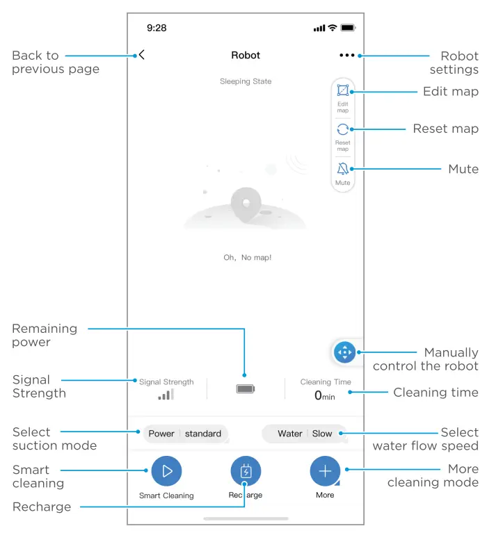 Midea M7 Sweeping 2-in-1 Robot Vacuum Cleaner - M smart