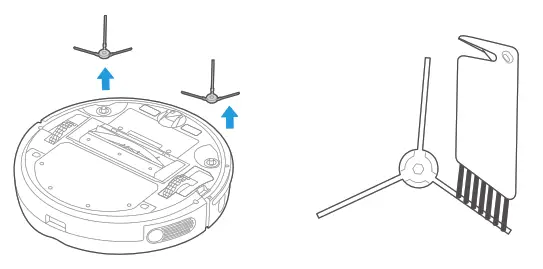 Midea M7 Sweeping 2-in-1 Robot Vacuum Cleaner - Maintaince
