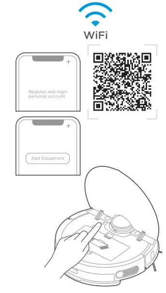 Midea M7 Sweeping 2-in-1 Robot Vacuum Cleaner - Wifi