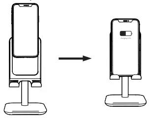LISEN-LE741-Cellphone-Wireless-Charge-Mount-4