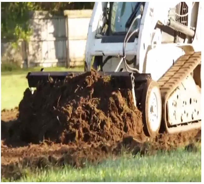abi ATTACHMENTS SR3 Command Series Grading Rake Skid Steer Attachment - CONTROLLED RIPPING