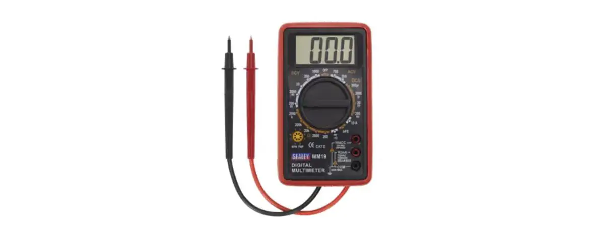 Sealey Mm19.v3 Digital Multimeter 7 Function Instructions