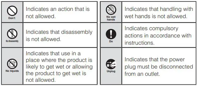 SONY Xperia Ace III renders reveal design Instruction Manual - Explanation of graphic symbols