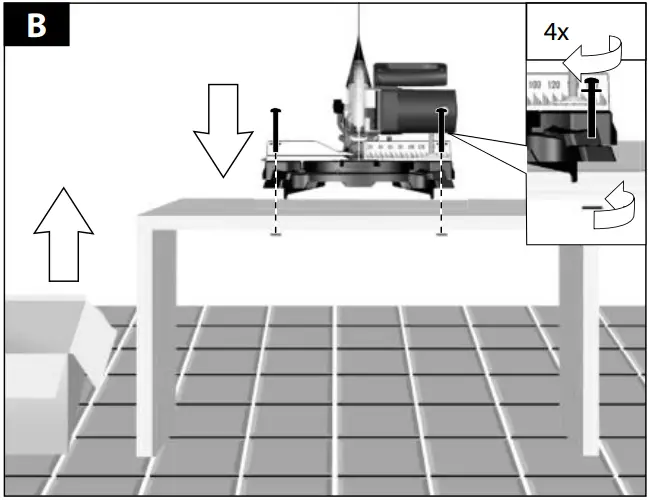 Gude GKS 190 Hand-held circular saws C 3