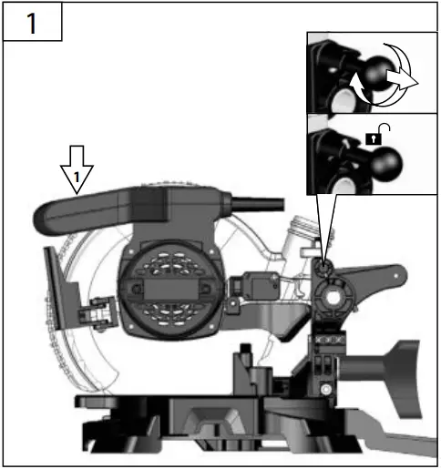 Gude GKS 190 Hand-held circular saws D 1