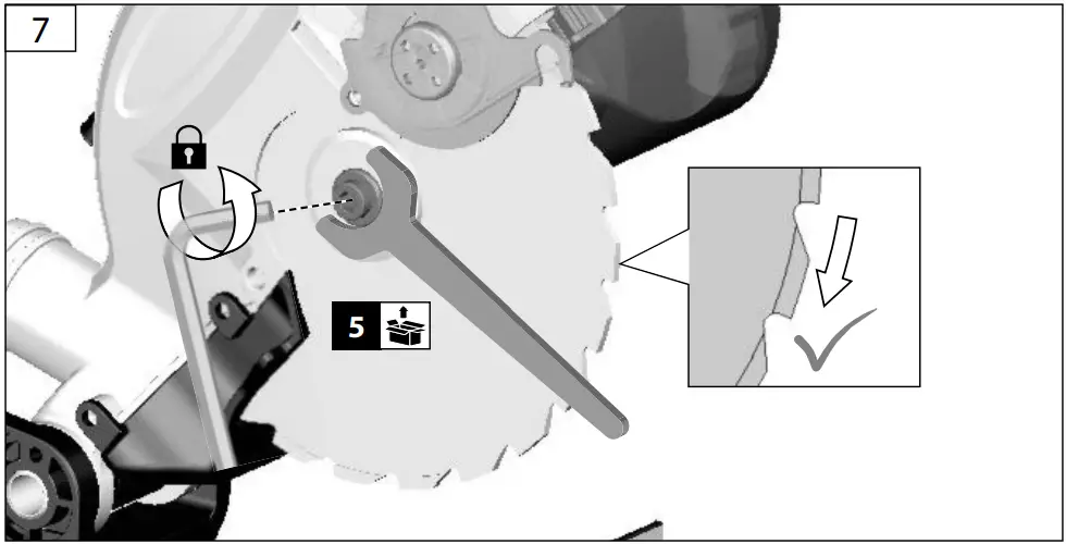 Gude GKS 190 Hand-held circular saws D 11