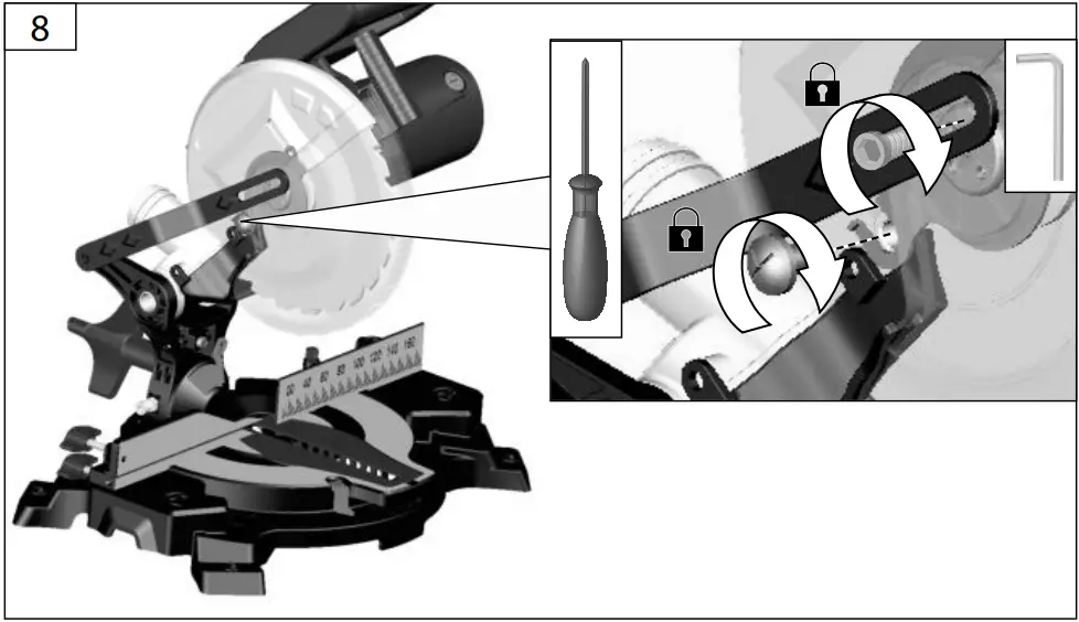 Gude GKS 190 Hand-held circular saws D 12
