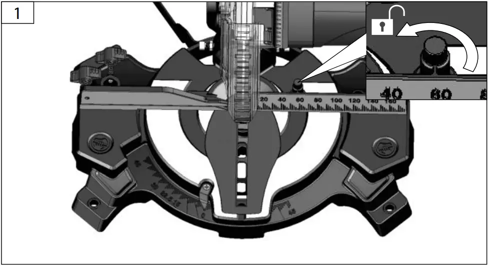 Gude GKS 190 Hand-held circular saws E 1