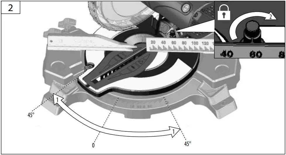 Gude GKS 190 Hand-held circular saws E 2