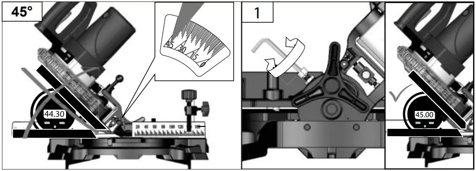 Gude GKS 190 Hand-held circular saws E 21