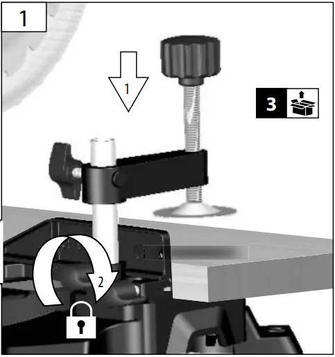 Gude GKS 190 Hand-held circular saws E 7