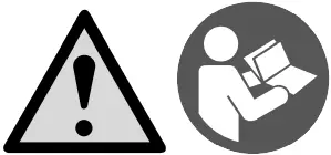 Gude GKS 190 Warning AB