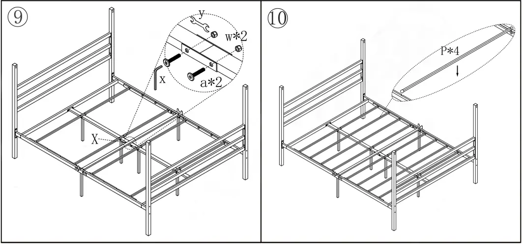 URTR-HY01570Y-Queen-Size-Metal-Bed-Frame-6