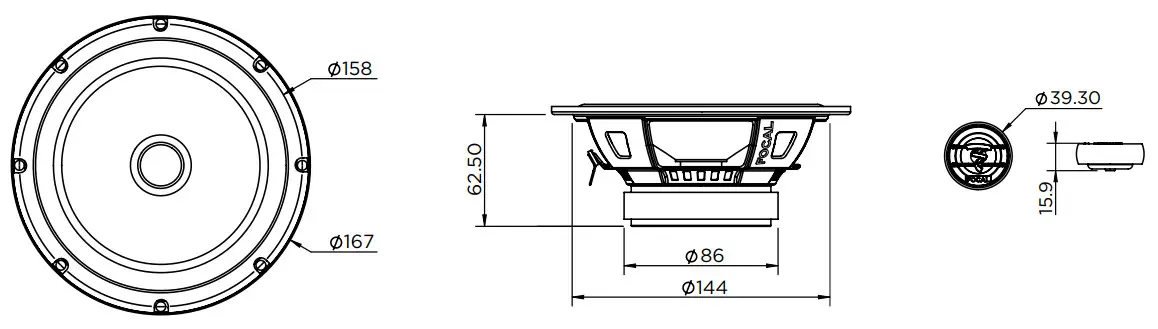 FOCAL ASE 165 S AUDITOR Speakers - figure 2