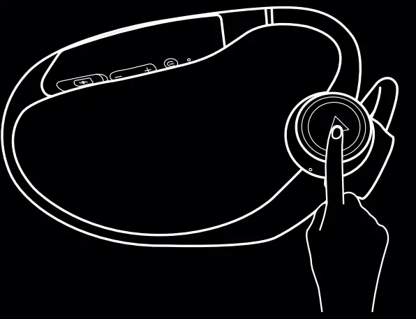 SHARPER IMAGE SOUNDHAVEN Bone Conduction Wireless Headphones - Fig 2