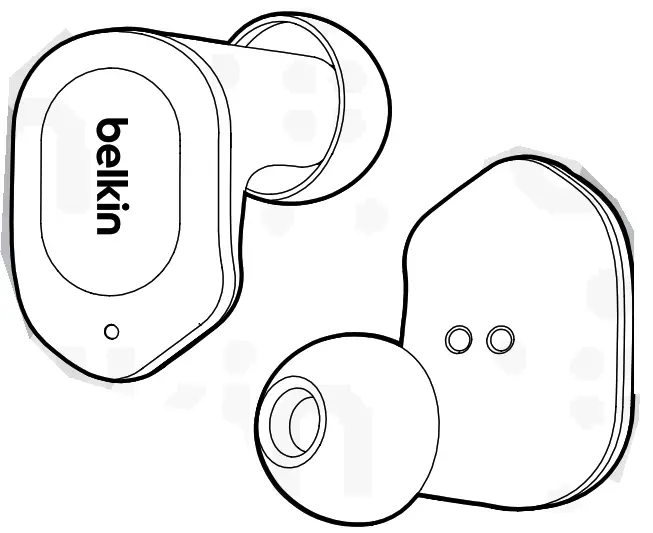 belkin AUC005 Soundform Play True Wireless Earbuds