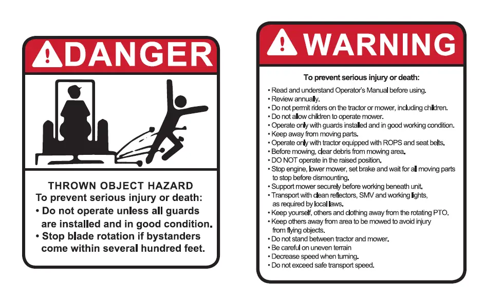 BRABER EQUIPMENT BE-RC5HDG Heavy Duty Rotary Mower fig 7