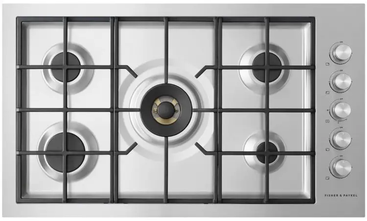 FISHER PAYKEL CG365DLPRX2N Gas on Steel Cooktop