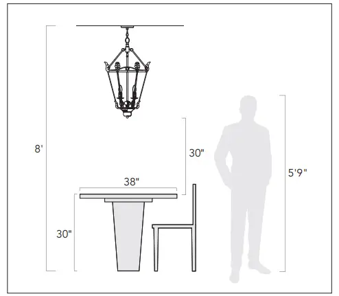GOLDEN LIGHTING 6958-1W Champagne Bronze Sconce Wall Light - fig 1