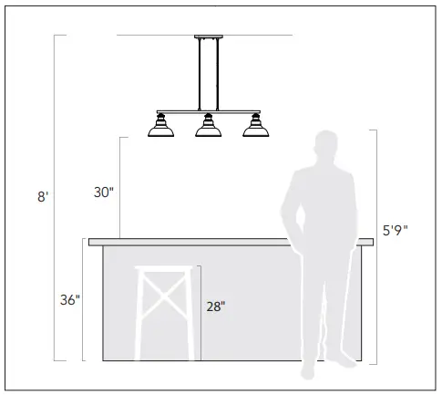 GOLDEN LIGHTING 6958-1W Champagne Bronze Sconce Wall Light - fig