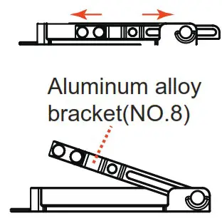 SAKER GJ22243 E001 Multi Function Scribing Tool - Compass Pins