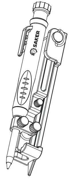 SAKER GJ22243 E001 Multi Function Scribing Tool - Cover