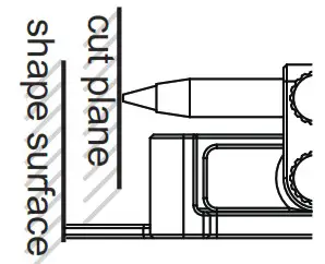 SAKER GJ22243 E001 Multi Function Scribing Tool - SHAPE TOOL 2