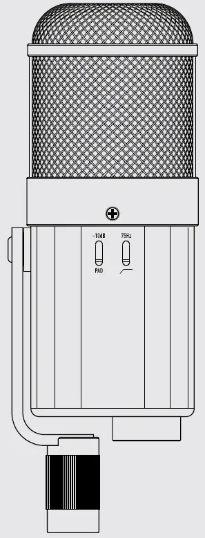 UNITED UT FET47 Large Diaphragm Fet Condenser Microphone-1