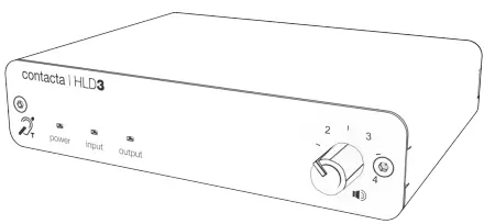 contacta HLD3 Home Loop Hearing Loop Driver-fig1