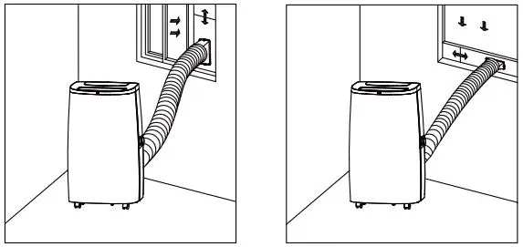 Haier QPCA10 Portable Air Conditioner Owner's Manual - LOCATION REQUIREMENTS