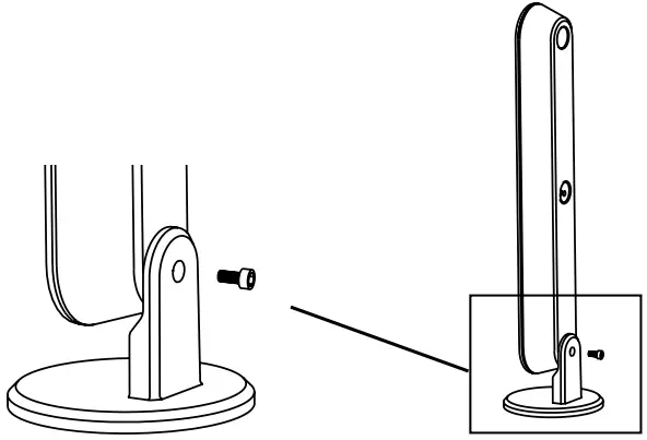 cleverio LB100 Light Bar - Mounting Table lamp