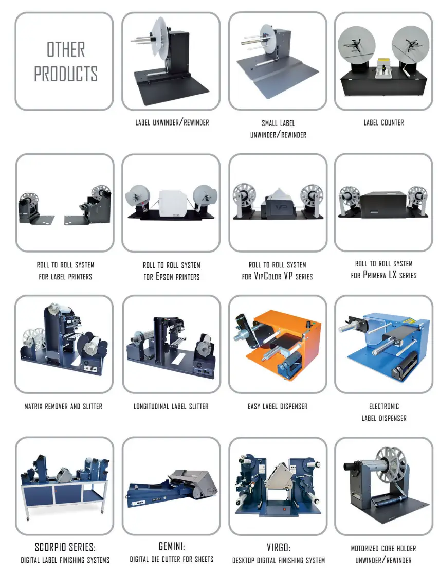 DPR DN01 DN02 DP03 DP02 Label Dispenser -Figure