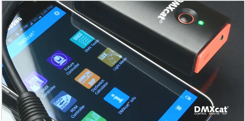 CITY THEATRICAL 6000 DMXcat Multi Function Test Tool