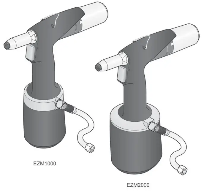 STANLEY EZM 1000 Hydraulic Pneumatic Blind Riveting Tools -