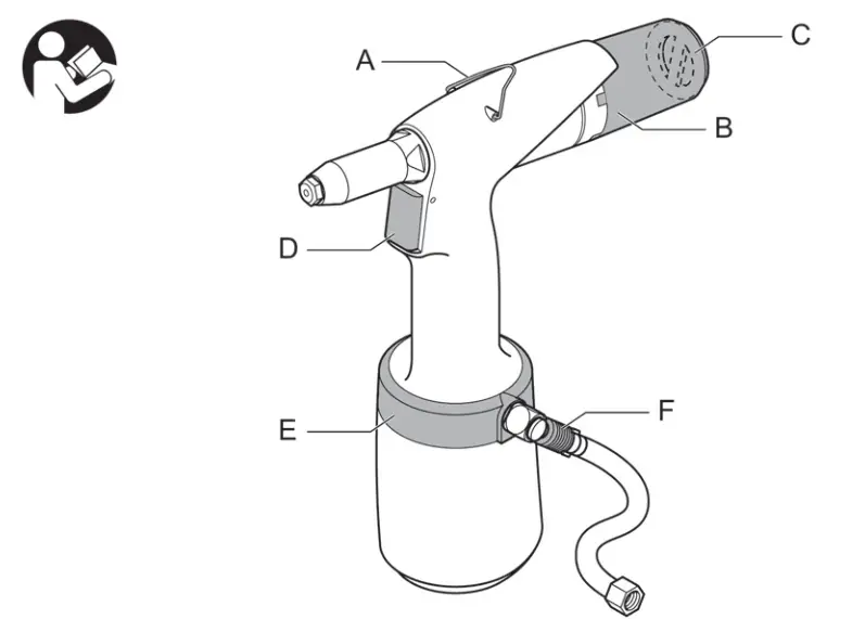 STANLEY EZM 1000 Hydraulic Pneumatic Blind Riveting Tools - Fig 9