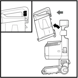 EMPTYING THE DUST CUP