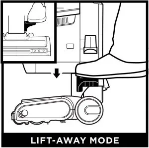 LIFT-AWAY MODE