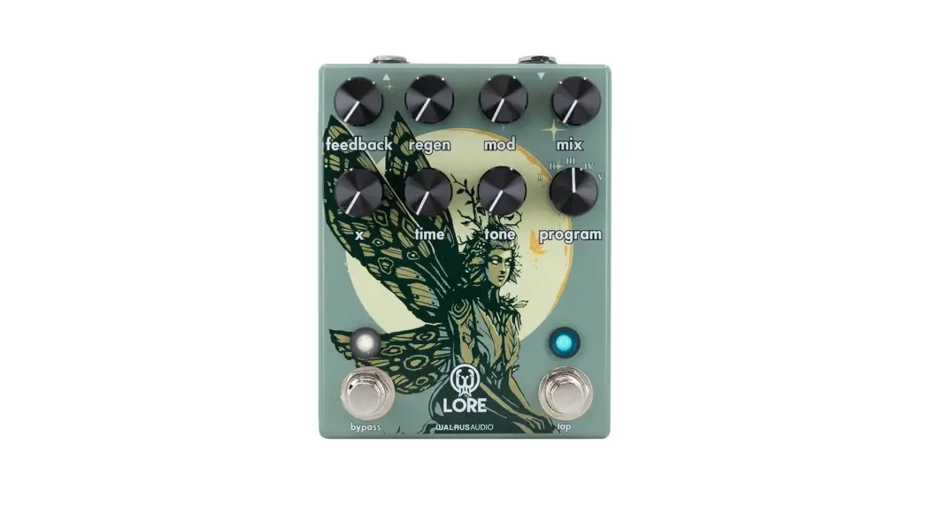 Walrus Audio 63451 Lore Reverse Soundscape Generator Pedal Instructions