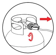 allen roth FHTS80246 1 Black Steel Liquid Propane Outdoor Fireplace - LP Gas Tank1