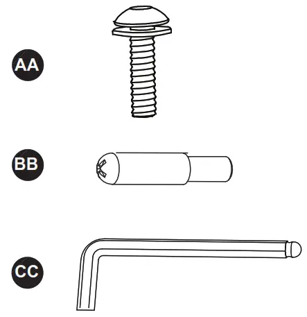 allen roth FHTS80246 1 Black Steel Liquid Propane Outdoor Fireplace - Step3