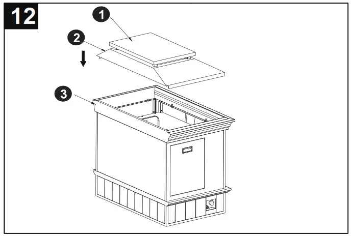 allen roth FHTS80246 1 Black Steel Liquid Propane Outdoor Fireplace - fig11