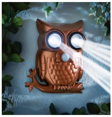 GAINSBOROUGH K845 Tooting Owl Security Light