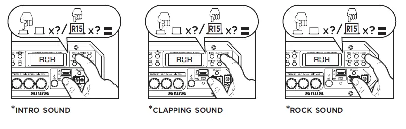aiwa KBTUS-608 Portable Trolley Party Speaker fig (15)