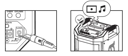 aiwa KBTUS-608 Portable Trolley Party Speaker fig (21)