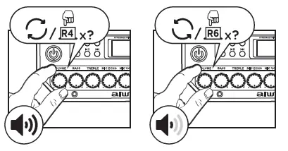 aiwa KBTUS-608 Portable Trolley Party Speaker fig (9)