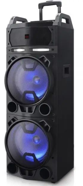 aiwa KBTUS-608 Portable Trolley Party Speaker product-img