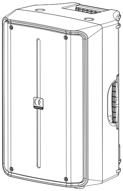 auDiopHony Nova Series 15 Inches 2-Way Amplified Speakers with Bass Reflex-fig1