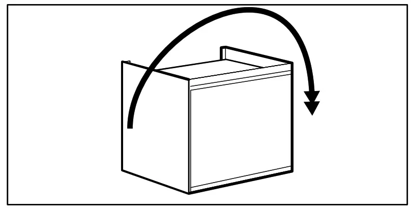ELVITA E-350 Upper Cabinet - cabinet 180°